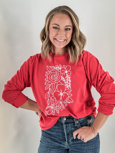 Floral Indiana Long Sleeve
