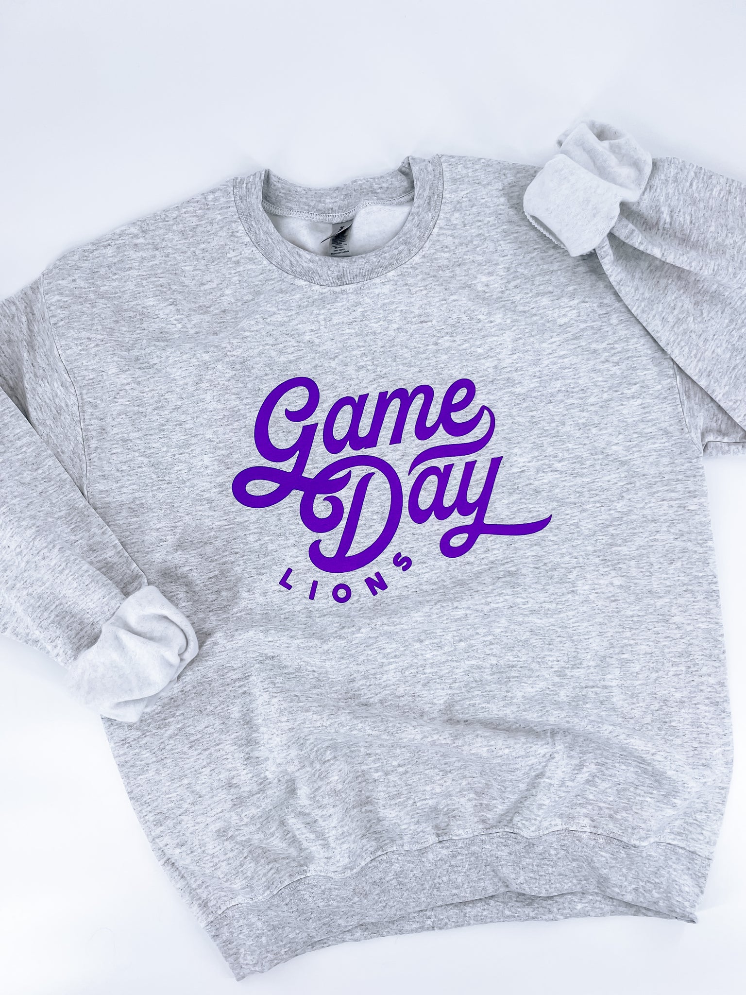 Game Day Lions Crew Sweatshirt
